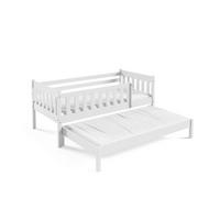 KINDERBETT STELLA 80x160 cm Weiß - Weiß, Holz (80/160cm) - MASSENO