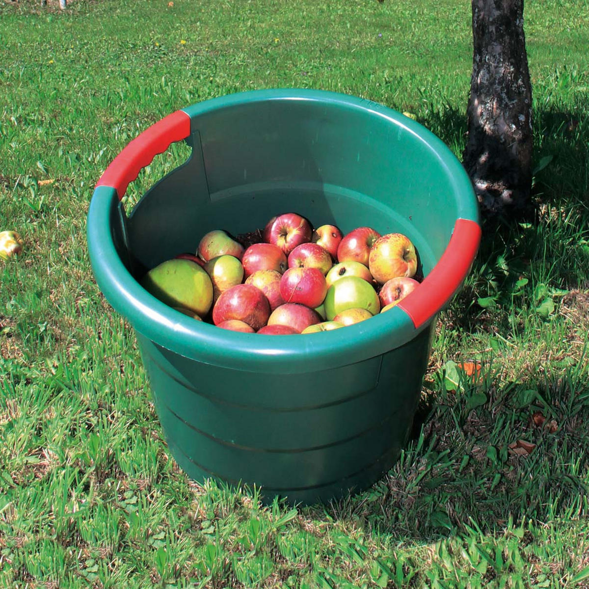 UNIVERSAL-BEHÄLTER rund 30 L, grün - Grün, Kunststoff (43/34/43cm) - GARANTIA