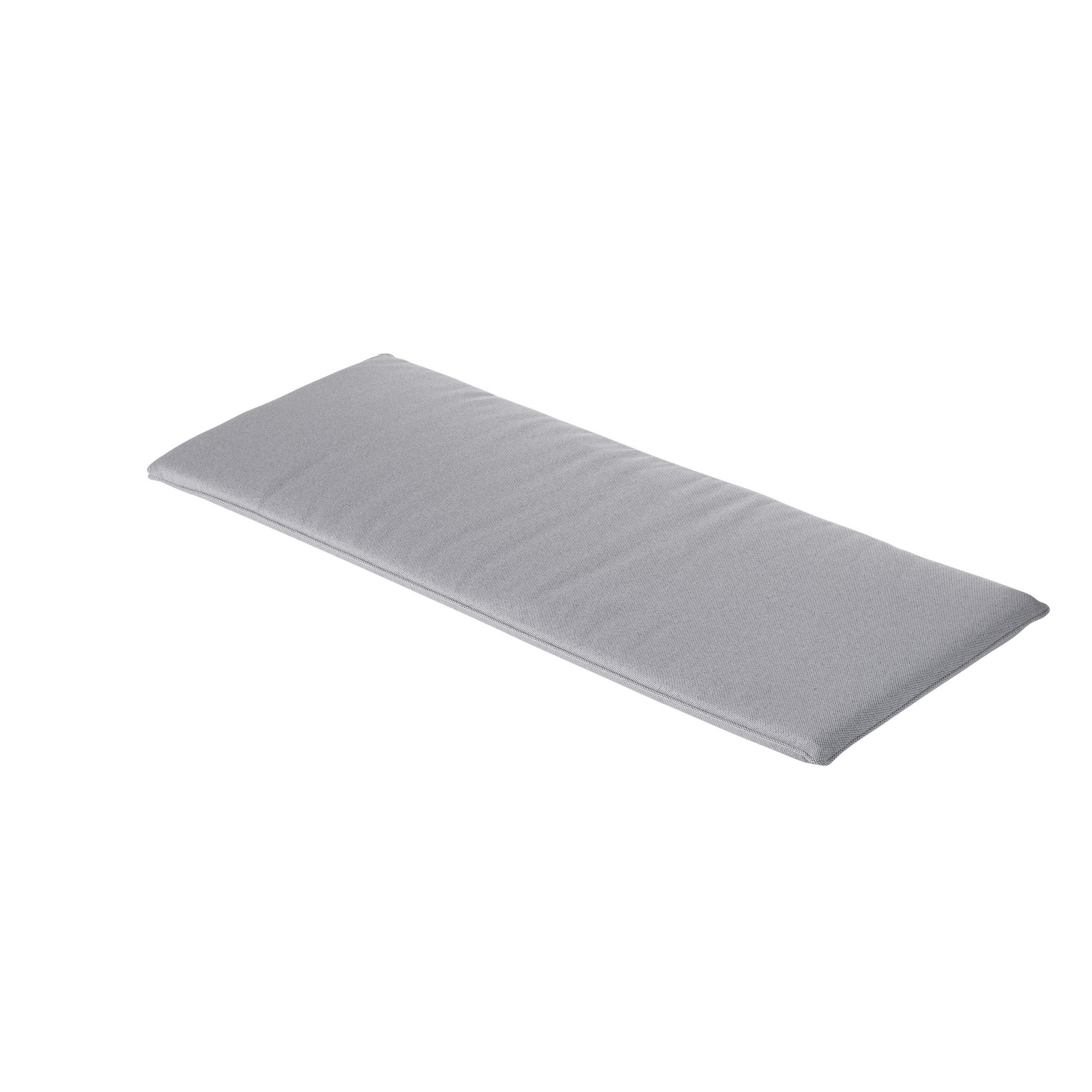 BANKKISSEN Manchester 140/48 cm - Hellgrau, Textil (150/48/5cm) - Madison