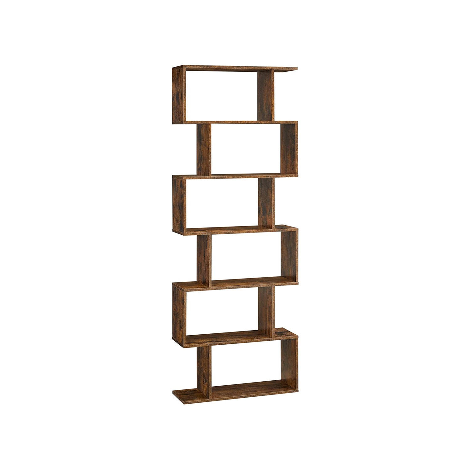 STANDREGAL BÜCHERREGAL - Braun, Holzwerkstoff (24/191/70cm) - Hansiro