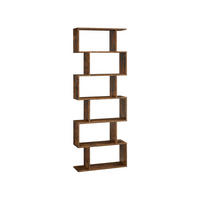 BÜCHERREGAL BANGUI - Braun, Holzwerkstoff (24/190.5/70cm) - Hansiro