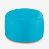 SITZPOUF Klassisch Rund - Blau/Hellgrün, Kunststoff (38/20/38cm) - Veeva