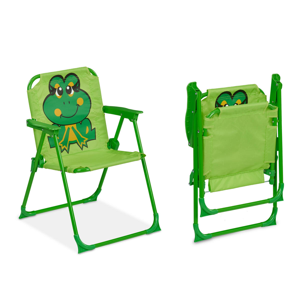 CAMPING-KINDERSITZGRUPPE - Multicolor, Kunststoff/Textil - Relaxdays