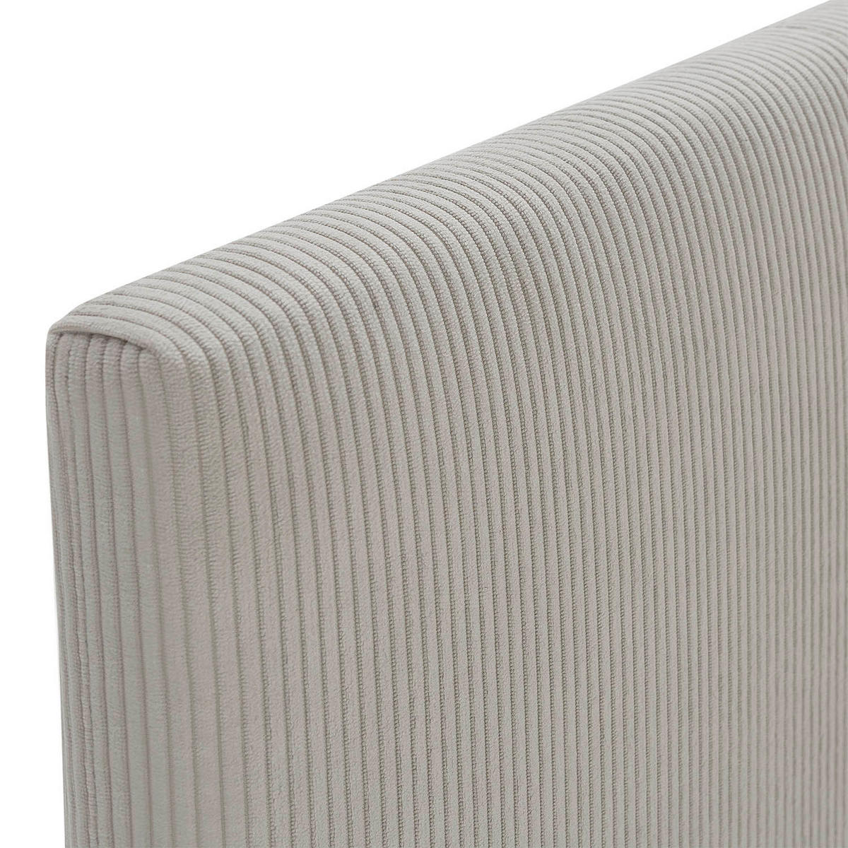 KOPFTEIL Bari 150x60 cm Grau - Grau, Textil (6/150/150cm) - VS Venta-stock