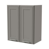 HÄNGESCHRANK Salo W3/60 Weiß / Dust Grey Matt 60 / 32,5 / 72cm - Weiß/Grau, Holz/Holzwerkstoff (60/72/32.5cm) - Feldmann-Wohnen