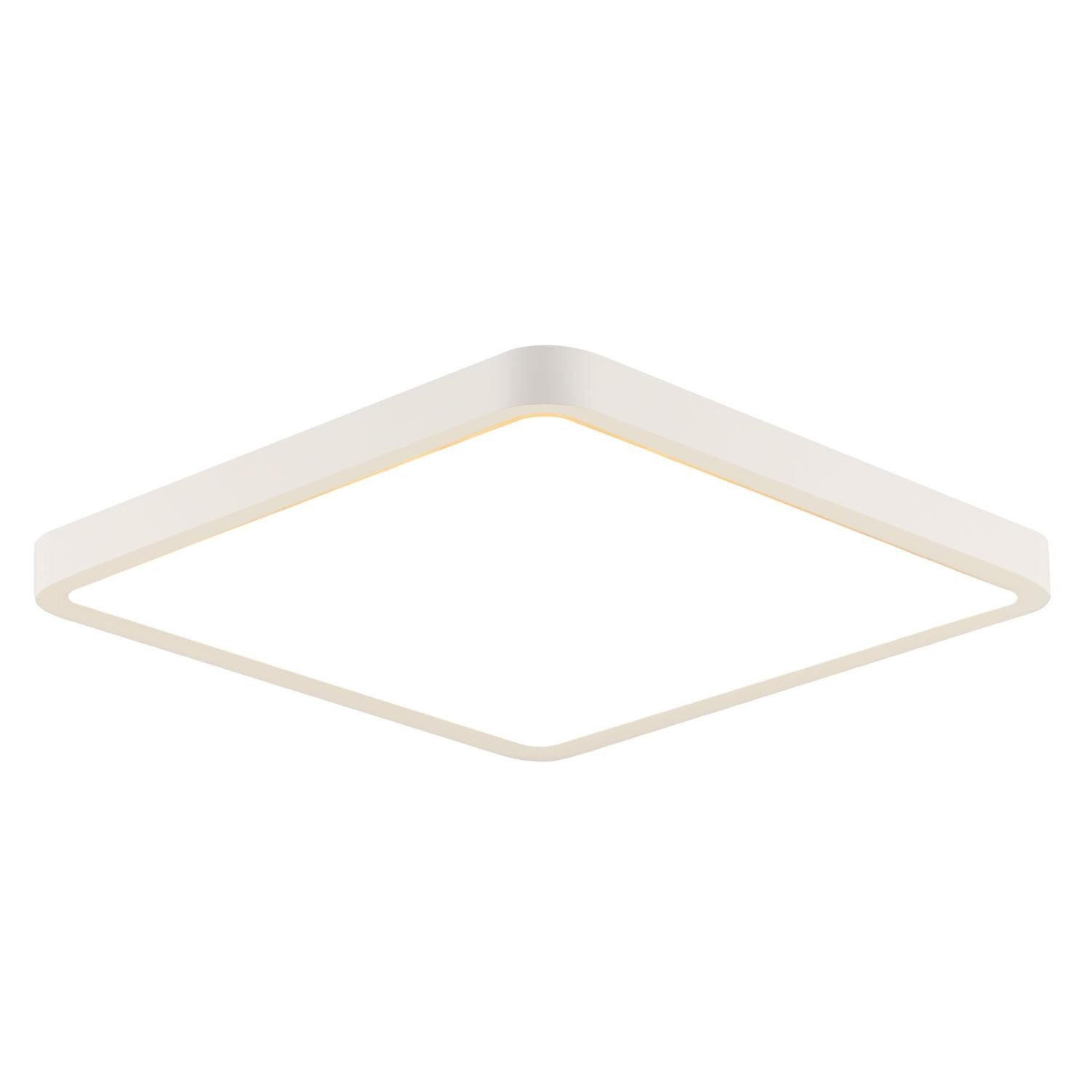 LED-DECKENLEUCHTE Sarah 23/23/2cm - Weiß, Kunststoff (23/23/2cm) - ZMH