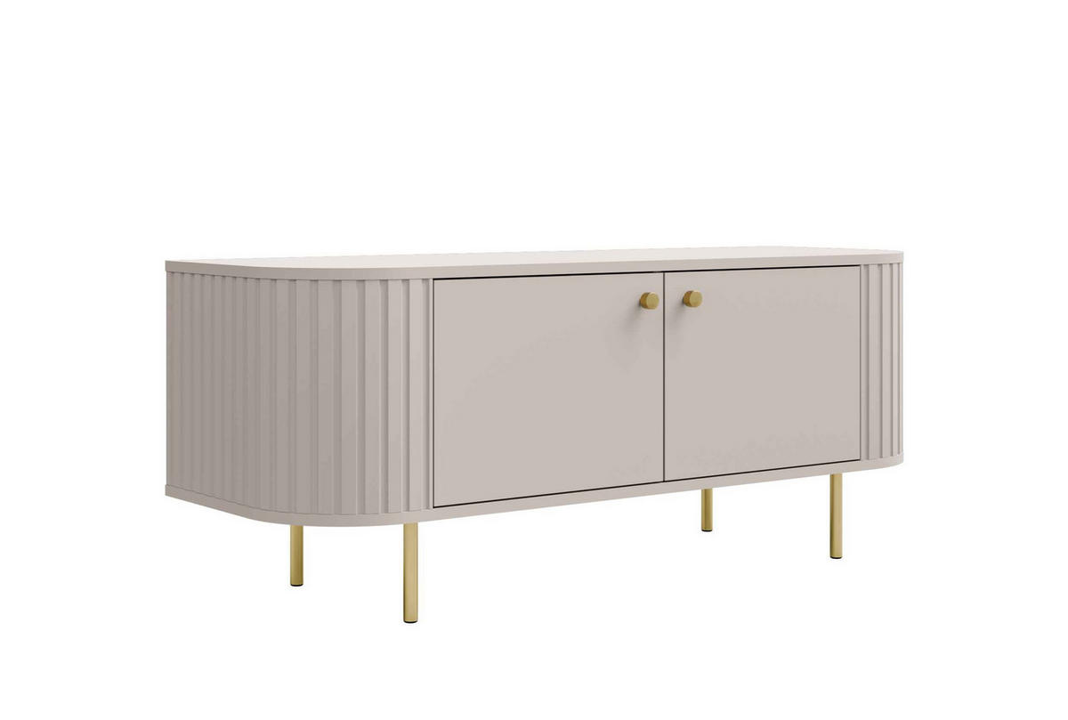 LOWBOARD BOLLA 123/50/42,3 cm, Beige - Beige, Holzwerkstoff (123/50/42.3cm) - MASSENO