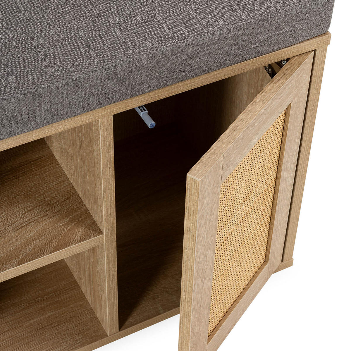 SCHUHBANK Rafael Eichenfarbe - Honigeiche, Holzwerkstoff (108/45/35cm) - VS Venta-stock