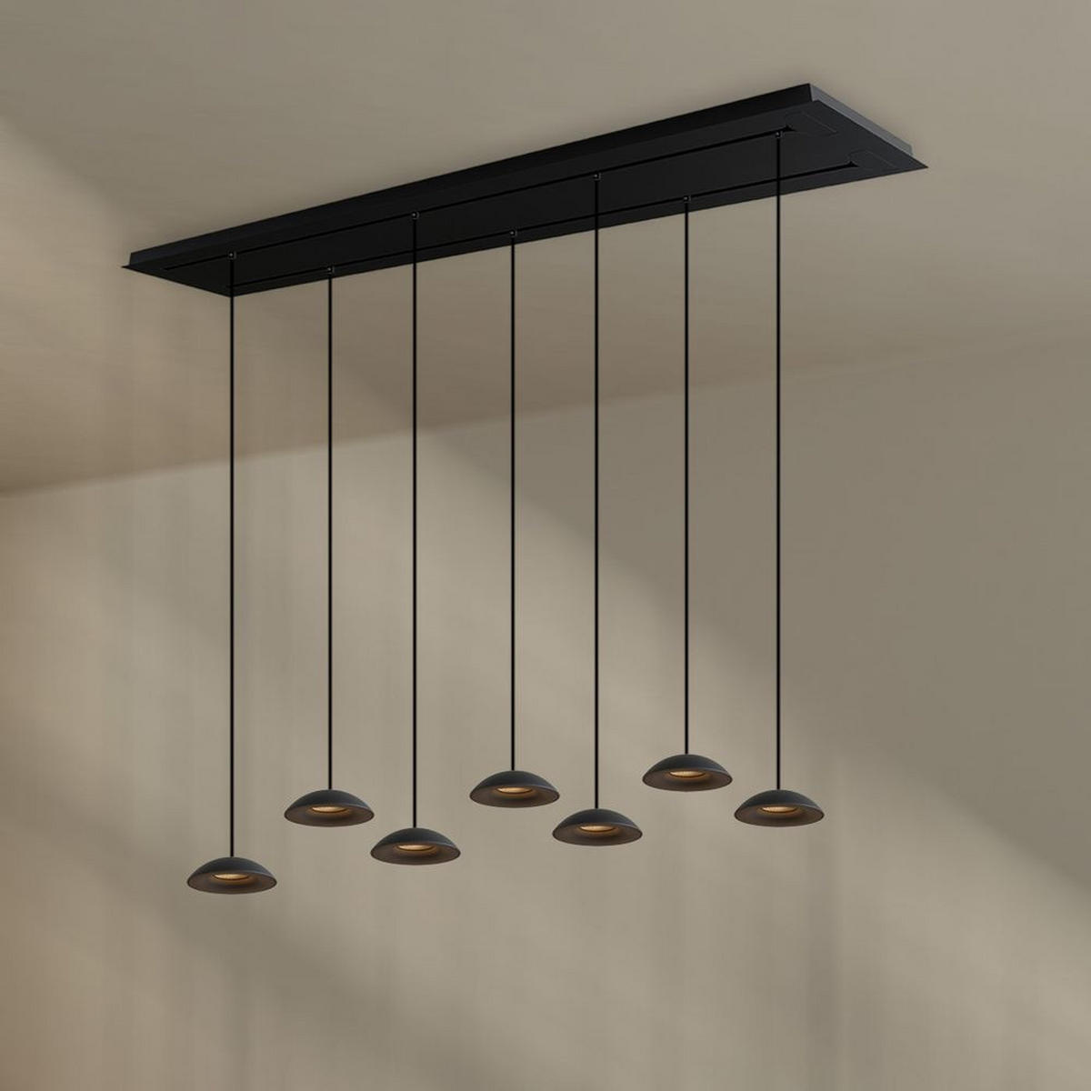 LED-HÄNGELEUCHTE Santa Air 8-flammig Weiß - Weiß, Metall (11/11/3.2cm) - s.luce