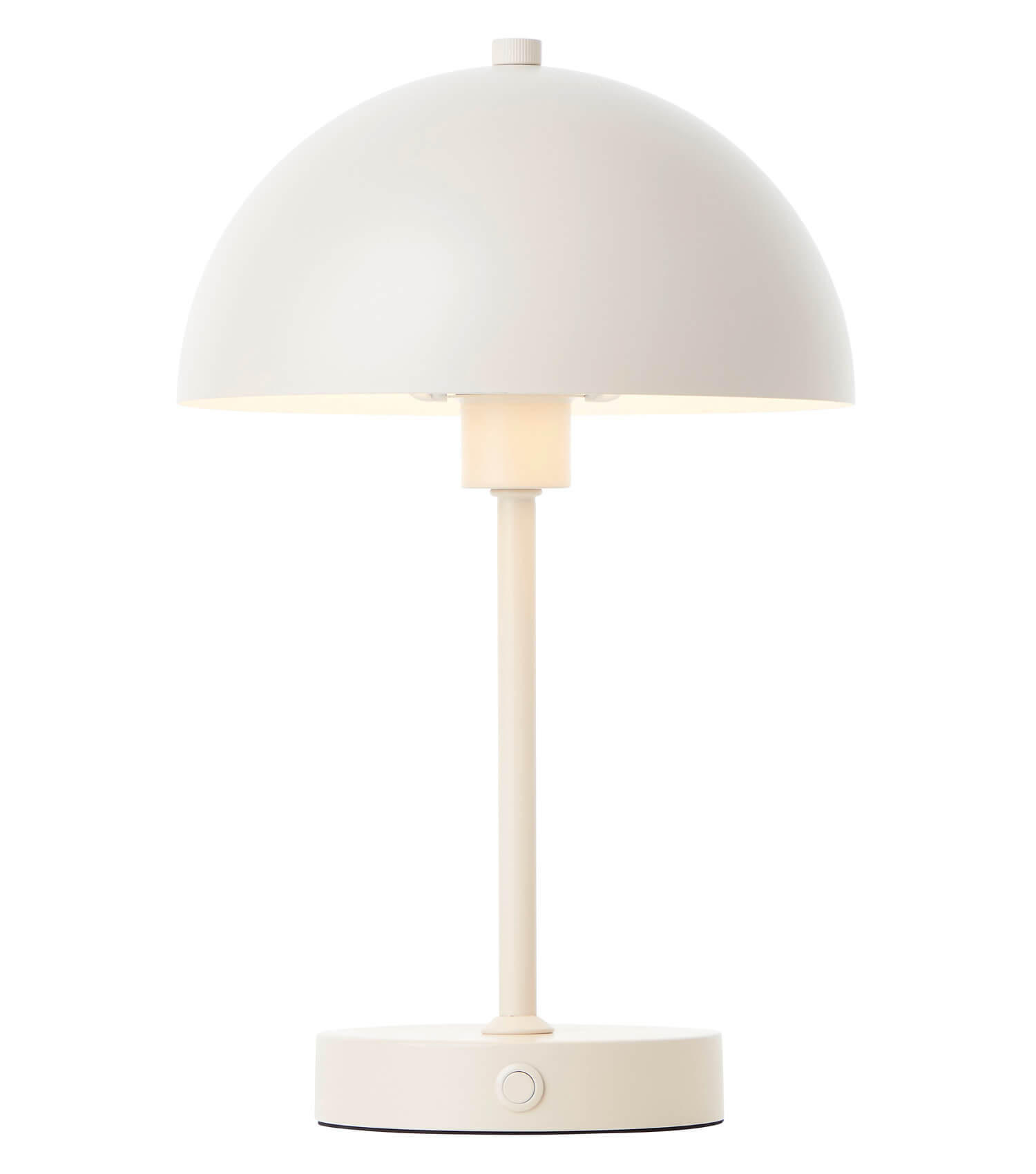 TISCHLAMPE KABELLOS Der Leuchtturm - Beige, Metall (20/20/31.5cm) - Mokebo