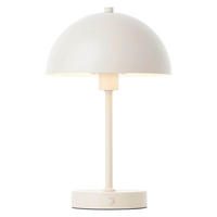 TISCHLAMPE KABELLOS Der Leuchtturm - Beige, Metall (20/20/31.5cm) - Mokebo