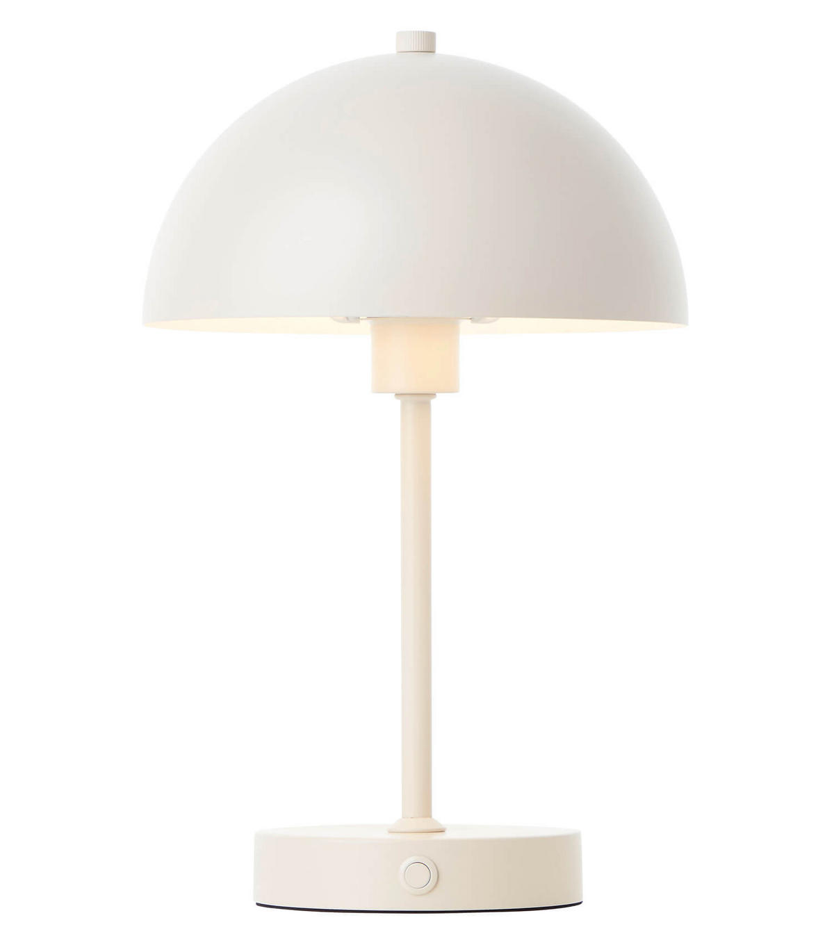 TISCHLAMPE KABELLOS Der Leuchtturm - Beige, Metall (20/20/31.5cm) - Mokebo