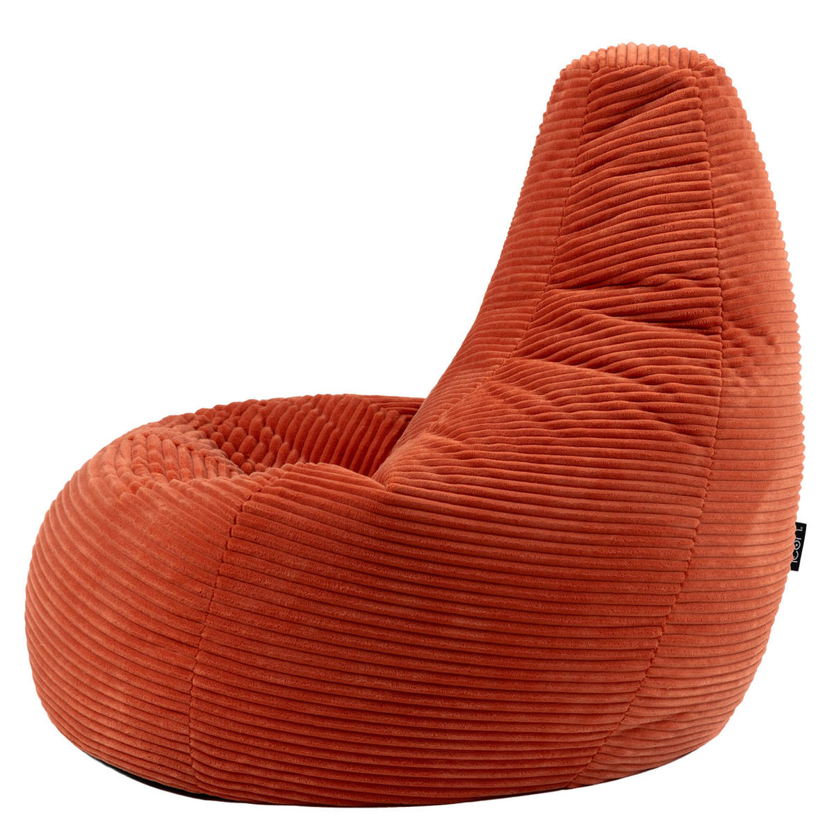 SITZSACK Sessel aus Cord 2-tlg. - Terracotta, Kunststoff (90/73/84cm) - icon