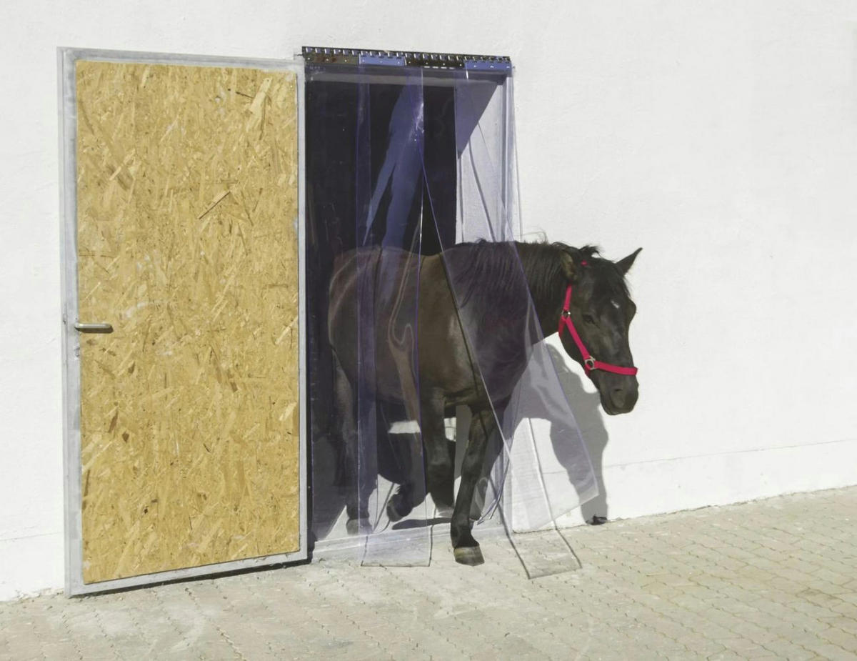 SCHUTZPLANE PVC, transparent, 300x3mm, 25m Rolle - Blau, Kunststoff (37/37/32cm) - Westfalia