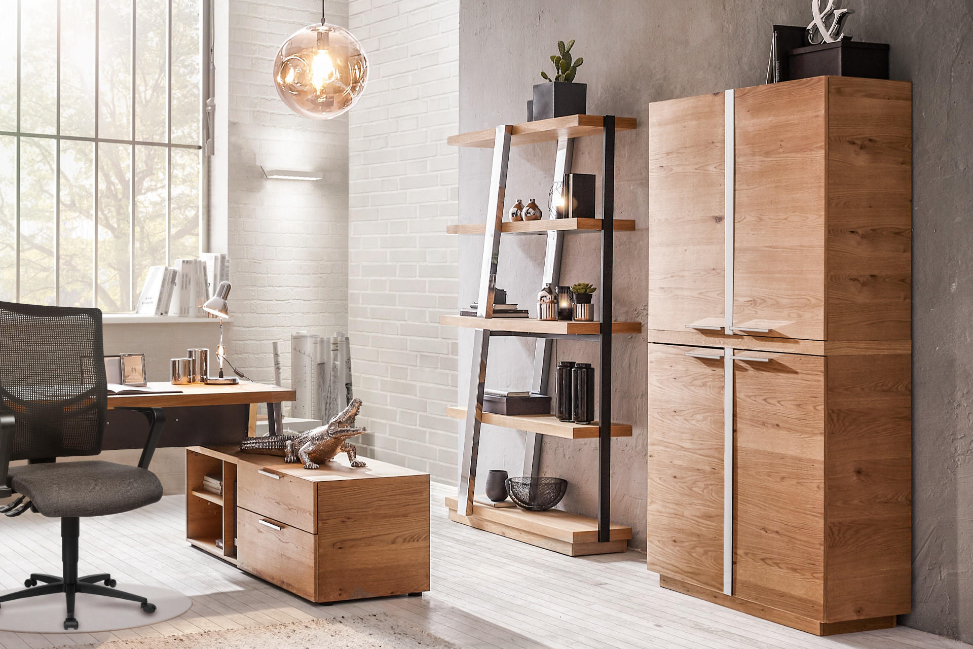 Home Office einrichten mit MassivholzmÃ¶bel