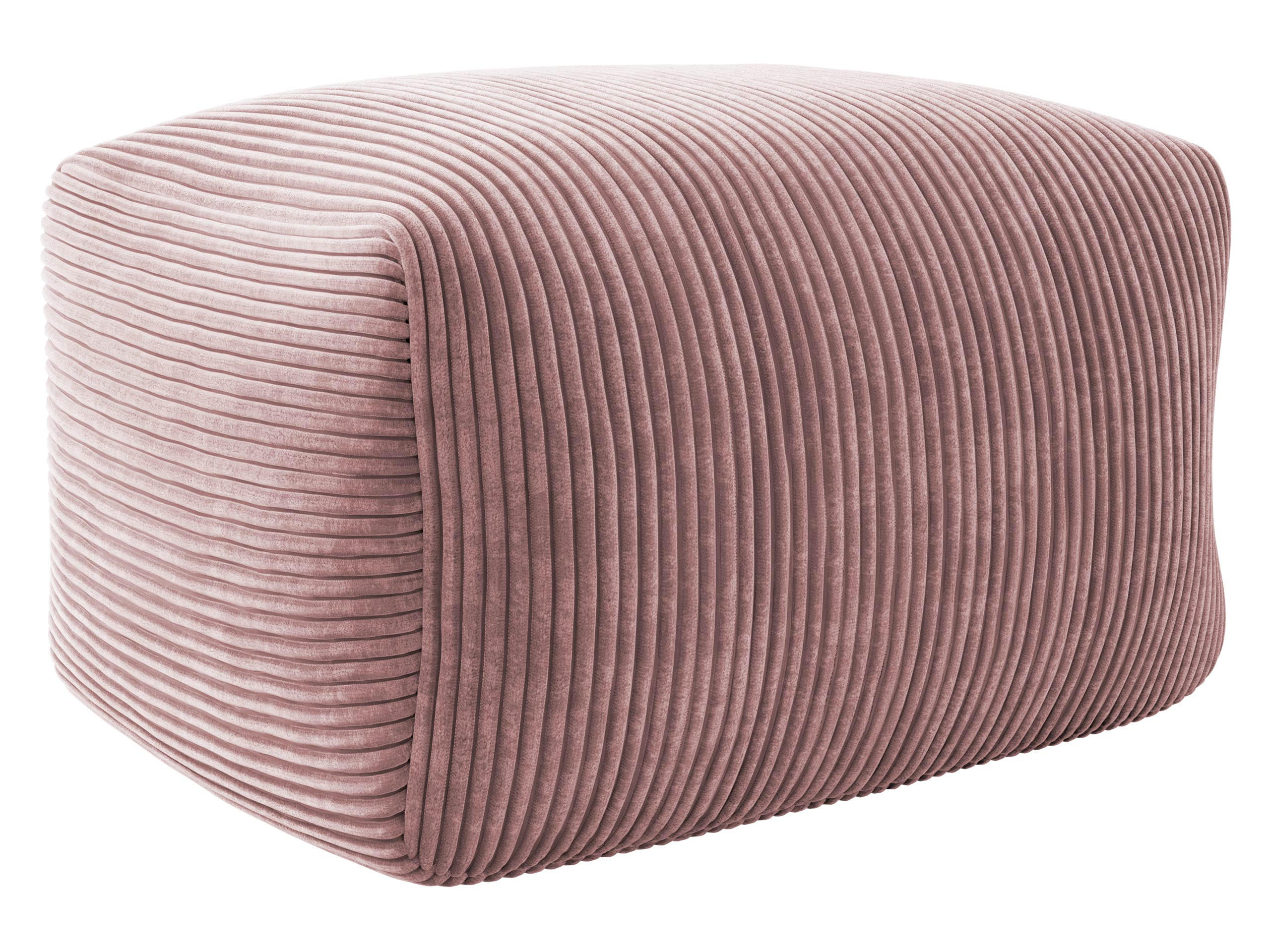 SITZSACK Easy Cord - Rosa, Textil (60/40/70cm) - MIRJAN24
