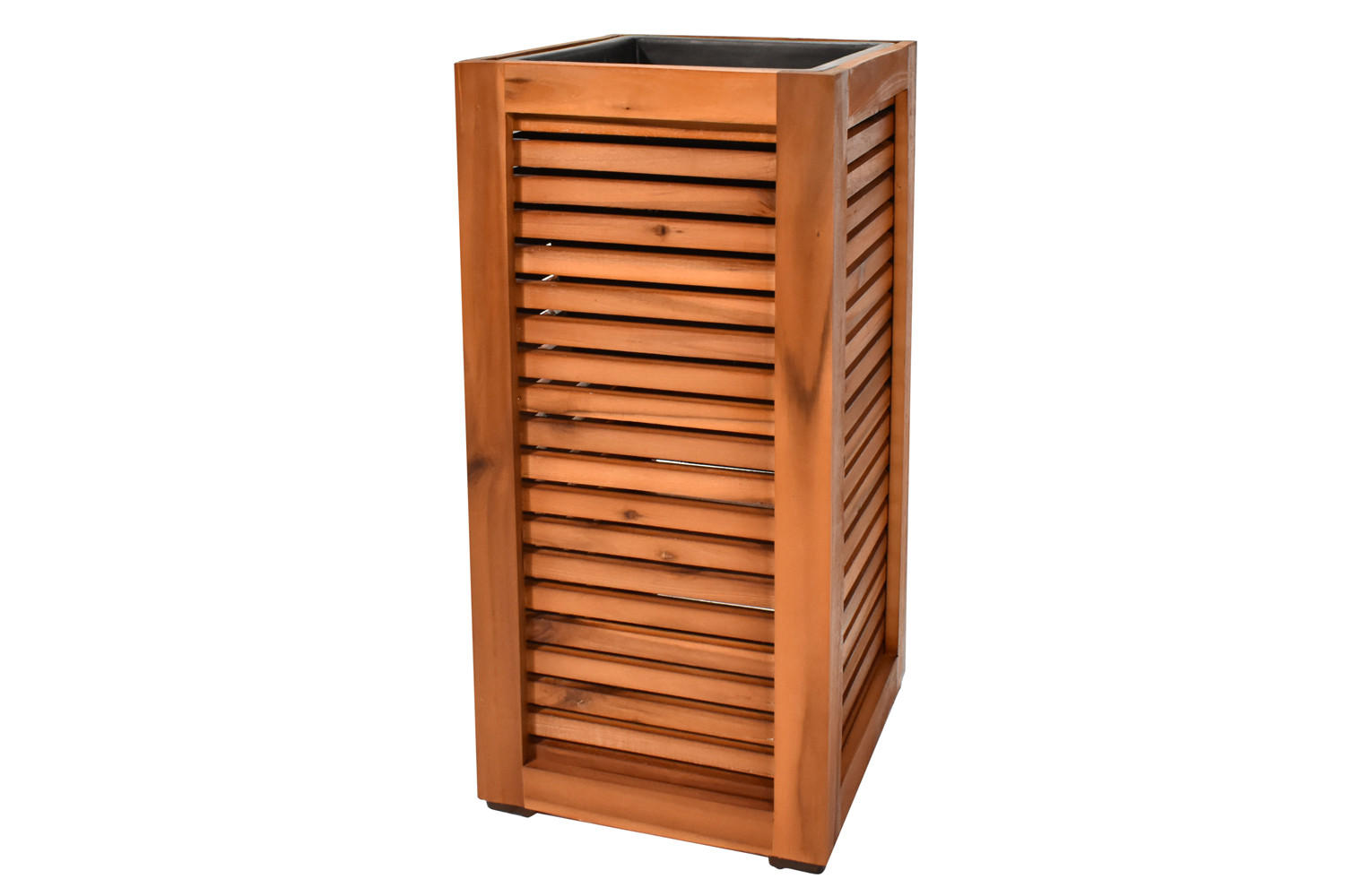 PFLANZKASTEN 28x62 cm, Braun, Akazienholz - Braun, Holz (28/62/28cm) - dasmöbelwerk