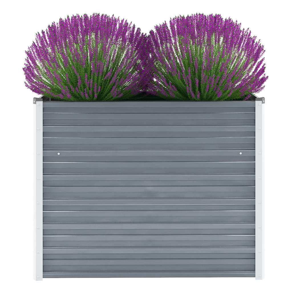 Deluke Hochbeet Grau 100x77x40 cm