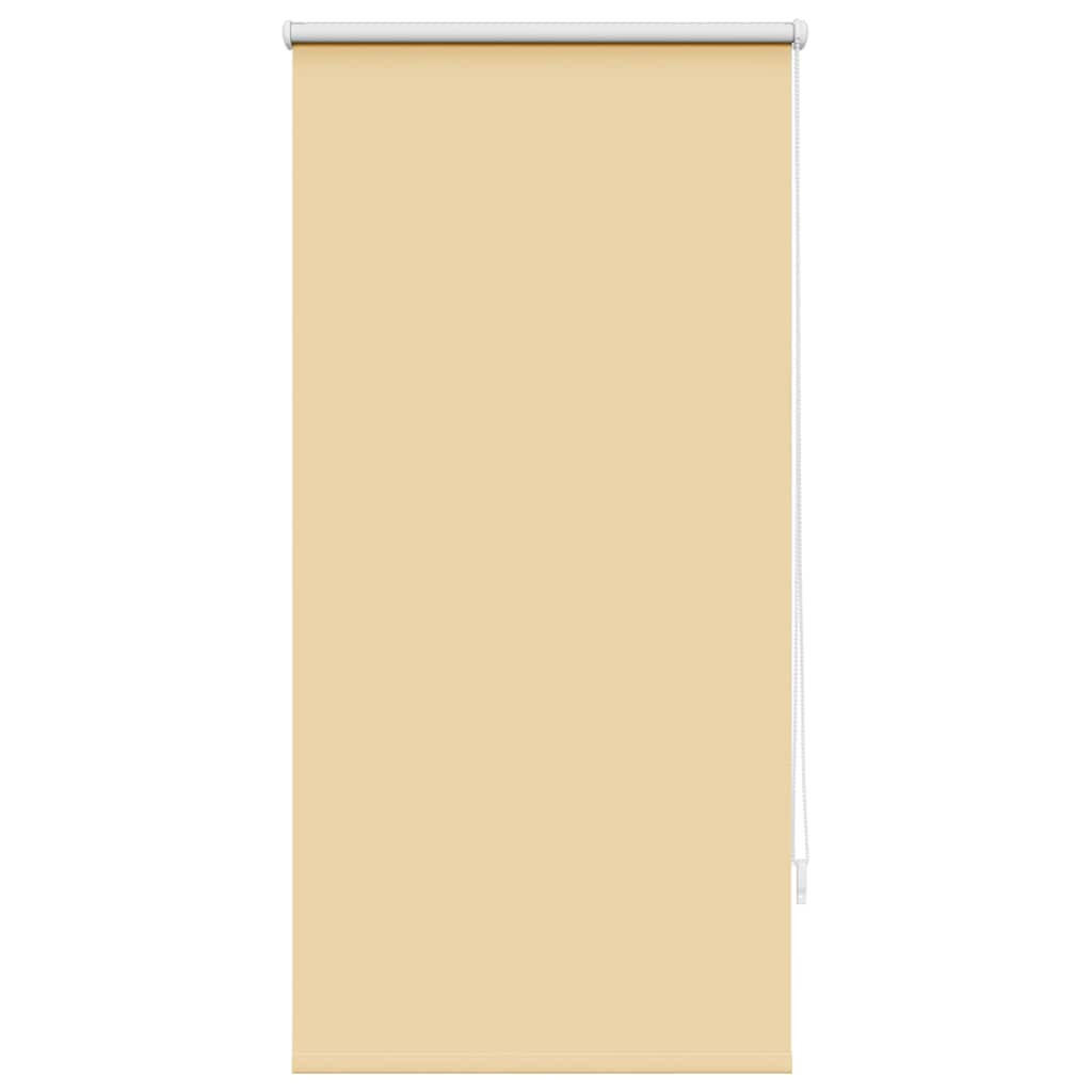 VERDUNKELUNGSROLLO 64,4/120 cm Stoffbreite 60 cm aus Polyester Beige - Beige, Textil (60/120cm) - vidaXL
