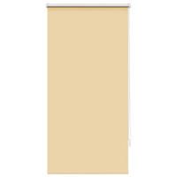 VERDUNKELUNGSROLLO 64,4/120 cm Stoffbreite 60 cm aus Polyester Beige - Beige, Textil (60/120cm) - vidaXL