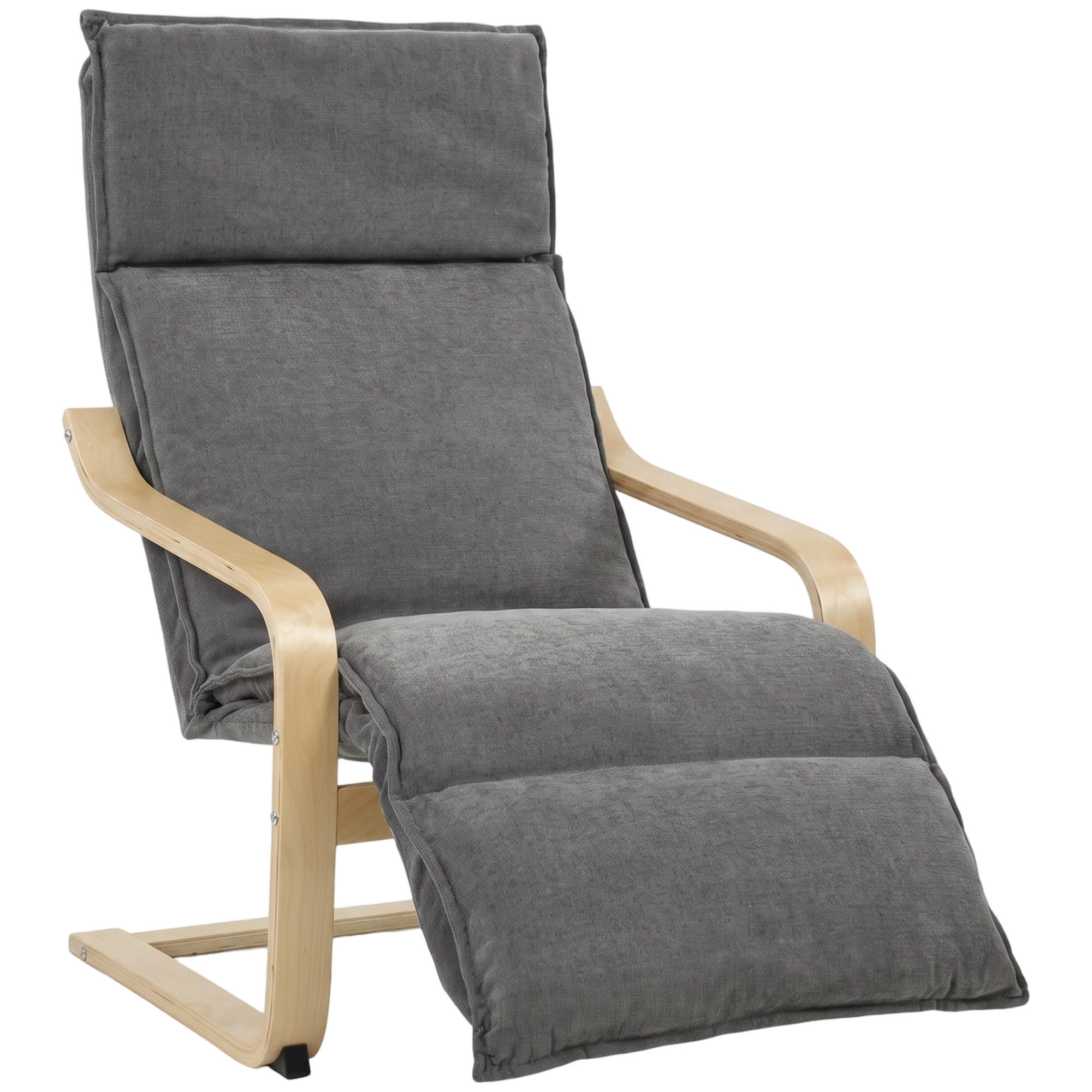 XXXLutz Sessel Dunkelgrau 67x105x90 cm