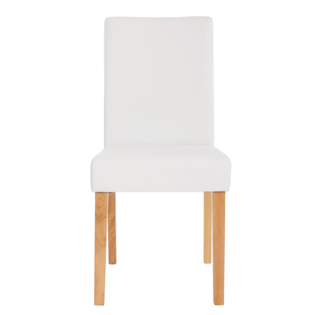 ESSZIMMERSTUHL Weiß 4er-Set - Weiß, Textil (43/90/56cm) - Jamb