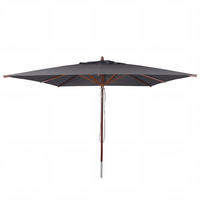 SONNENSCHIRM C57B Anthrazit - Anthrazit, Textil (400/400cm) - MCW