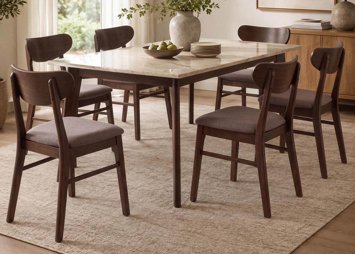 ESSZIMMERSTUHL Braun, Taupe 2er-Set - Taupe/Braun, Holz (45/79/49cm) - Jamb