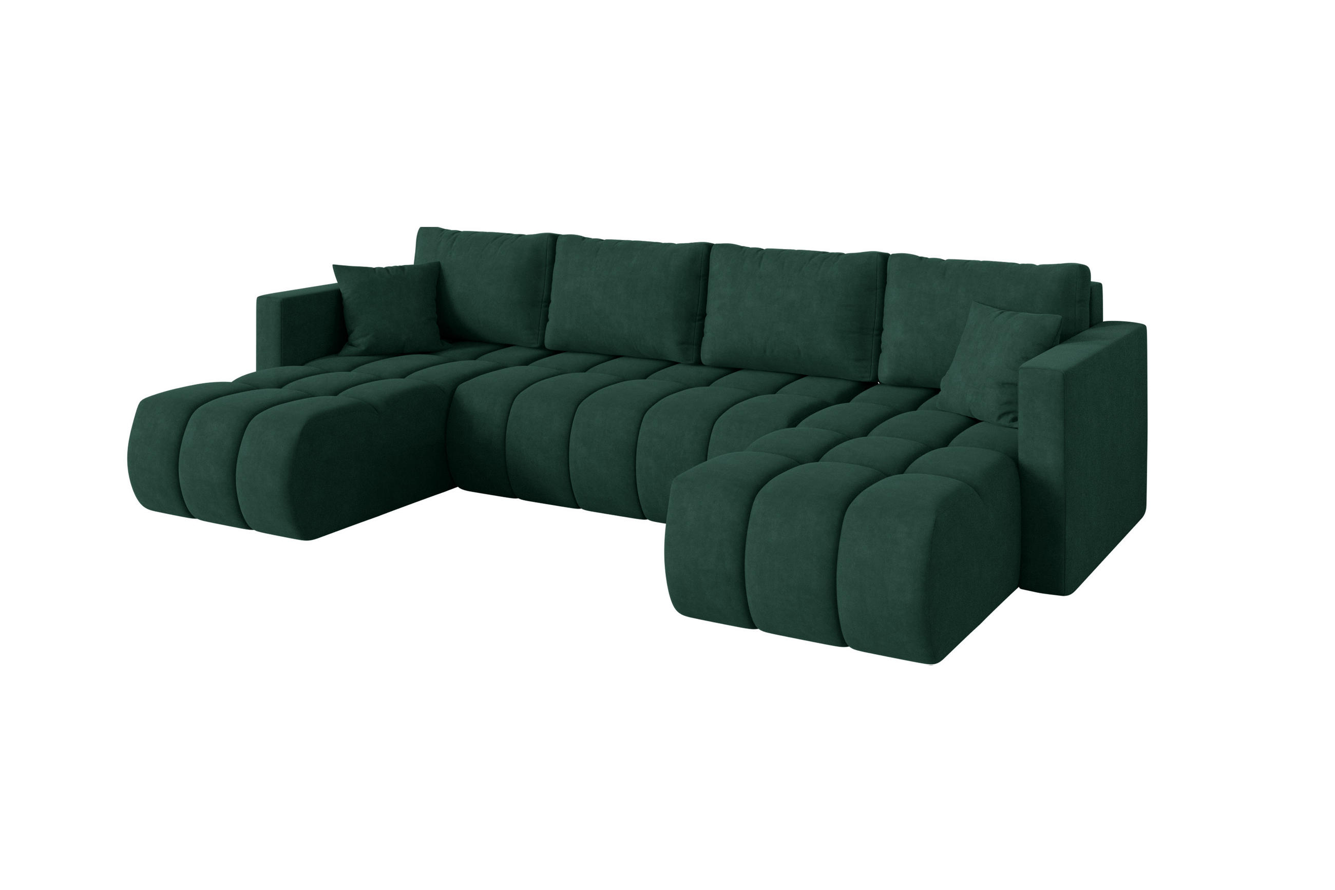Altdecor Wohnlandschaft Grün 300x85x146 cm
