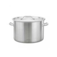 TOPF Silber 38/38/24 cm KH2025 - Silberfarben, Metall (38cm) - Kinghoff 