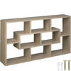 WANDREGAL Kassandra,85 x 48 x 16 cm,Holz hell, Eiche Sonoma - Eiche Artisan, Holz (48/16/85cm) - tectake