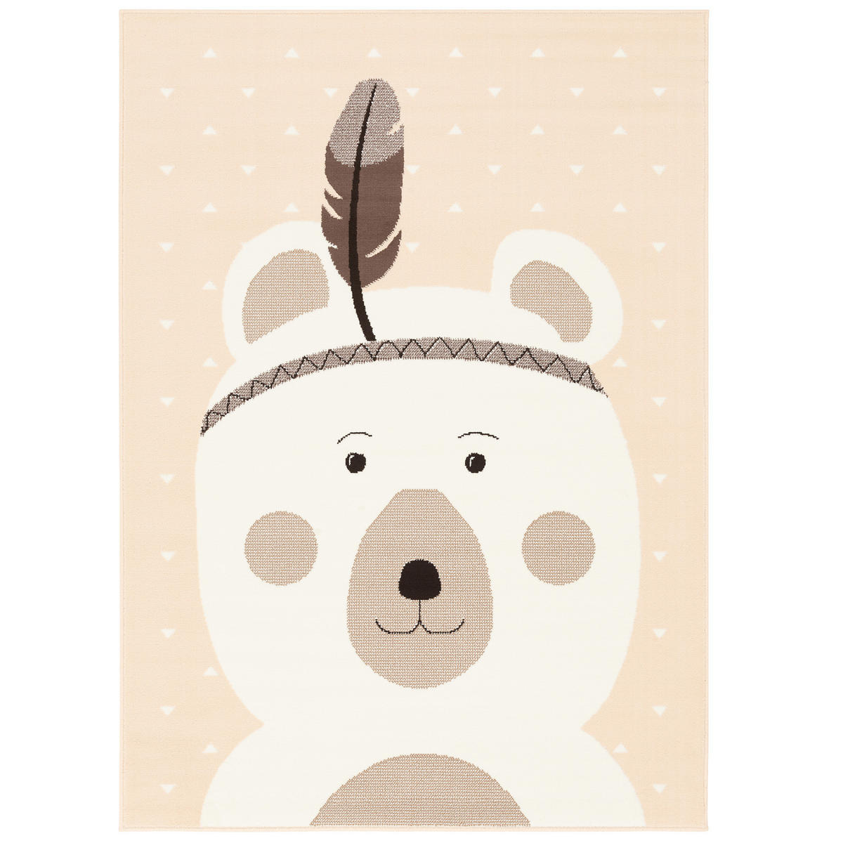 KINDERTEPPICH TRENDLINE PASTELL BÄR - Rosa, Textil (200/290cm) - Pergamon