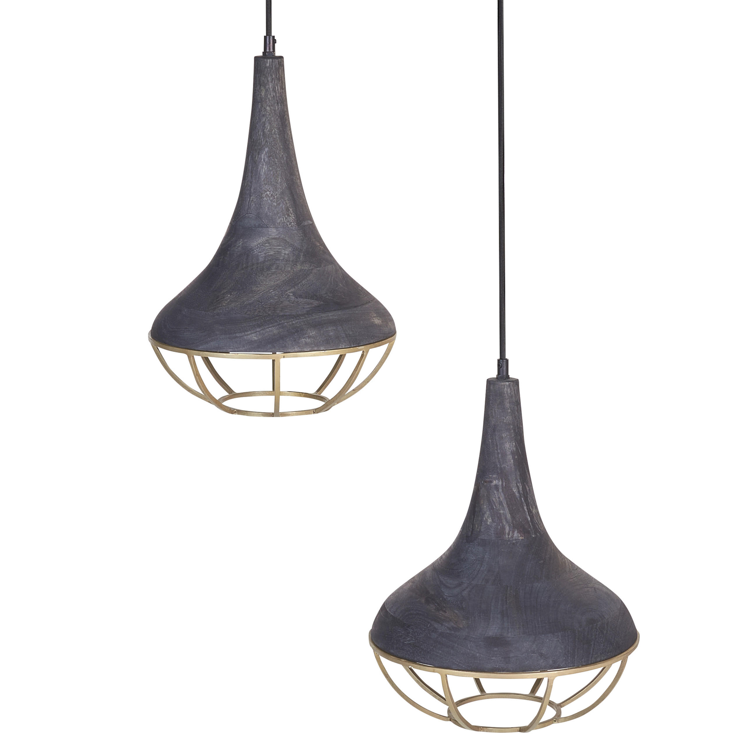 Beliani ZÁVĚSNÉ SVÍTIDLO Bagmati 36/36/150 cm