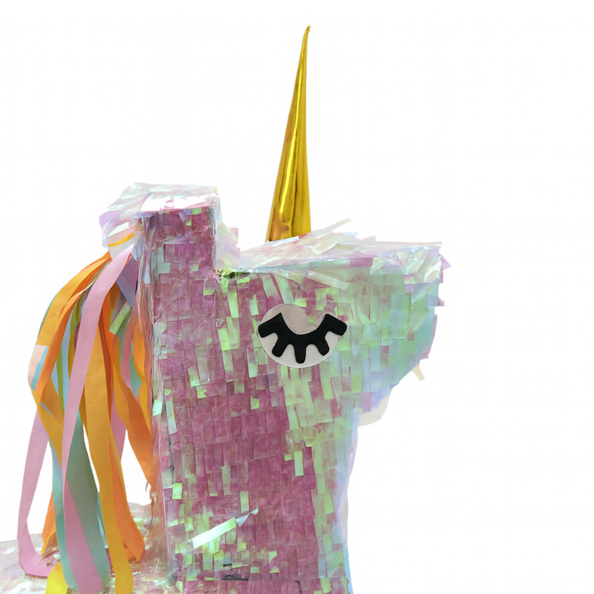 PINATA - Multicolor, Papier/Wellpappe (14/54/40cm) - Relaxdays