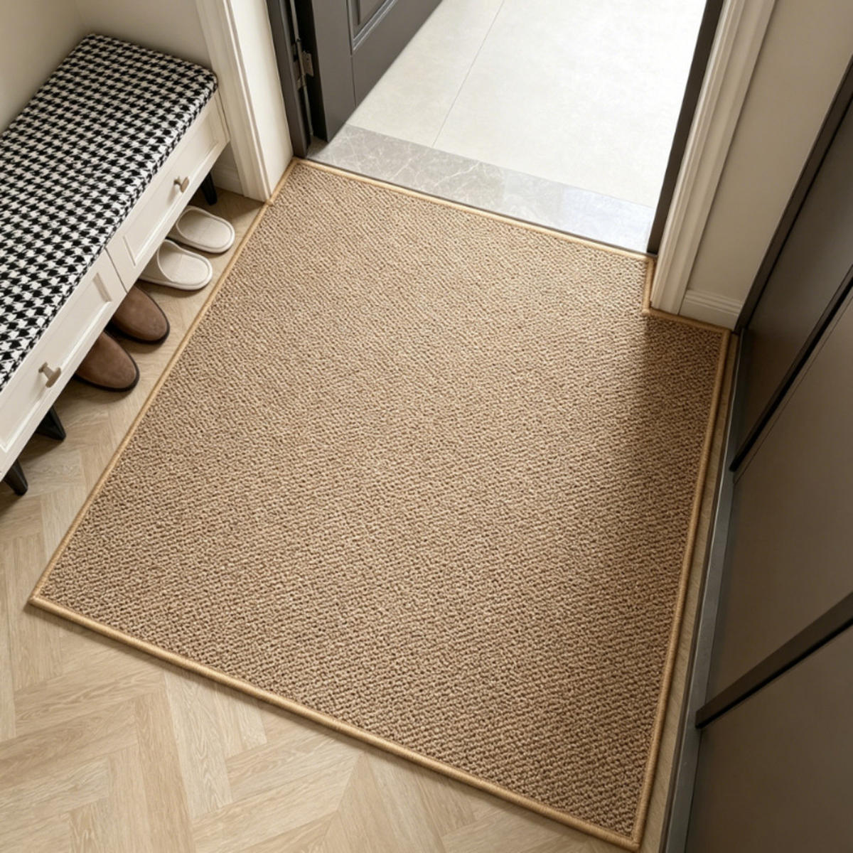 TEPPICH, Sisal-Optik, Kamelgelb, 200 × 140 cm - Gelb, Kunststoff/Textil (140/200cm) - Weltevree