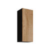 HÄNGEVITRINE 90 Vigo - Grau, Holzwerkstoff (35/90/32cm) - MIRJAN24