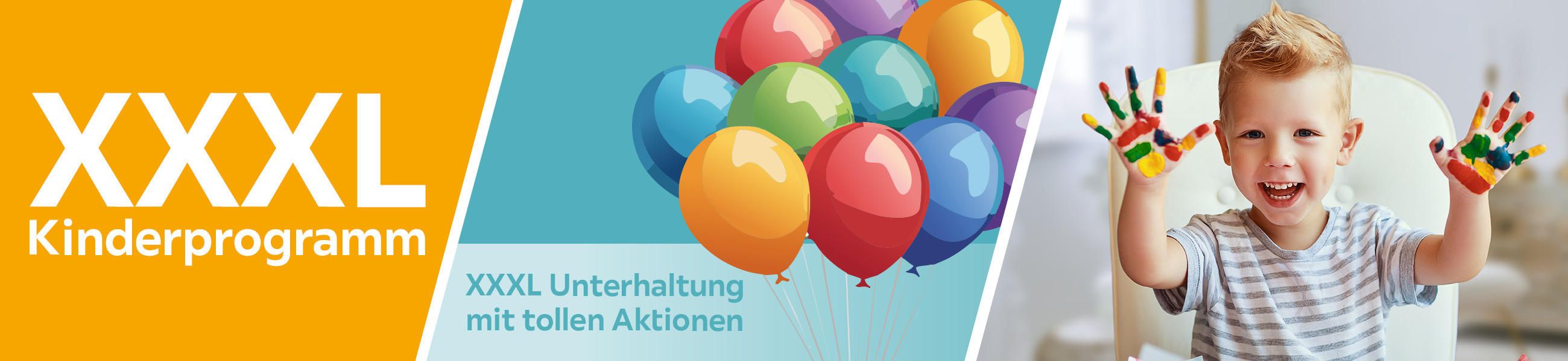 XXXL Kinderprogramm -  XXXL Unterhaltung mit tollen Aktionen