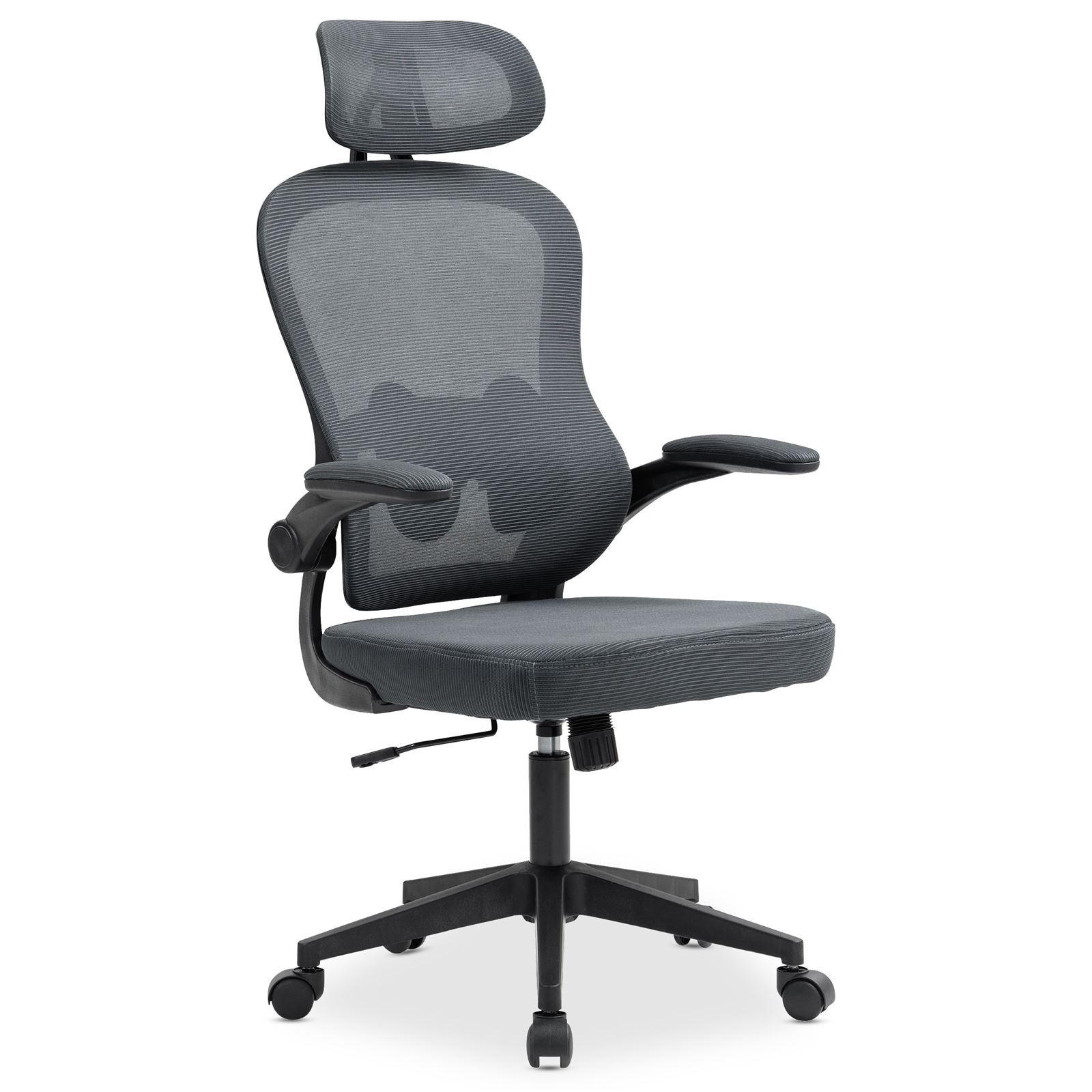 BÜRODREHSTUHL JOBURG - Grau, Textil (63/125/64cm) - IDIMEX