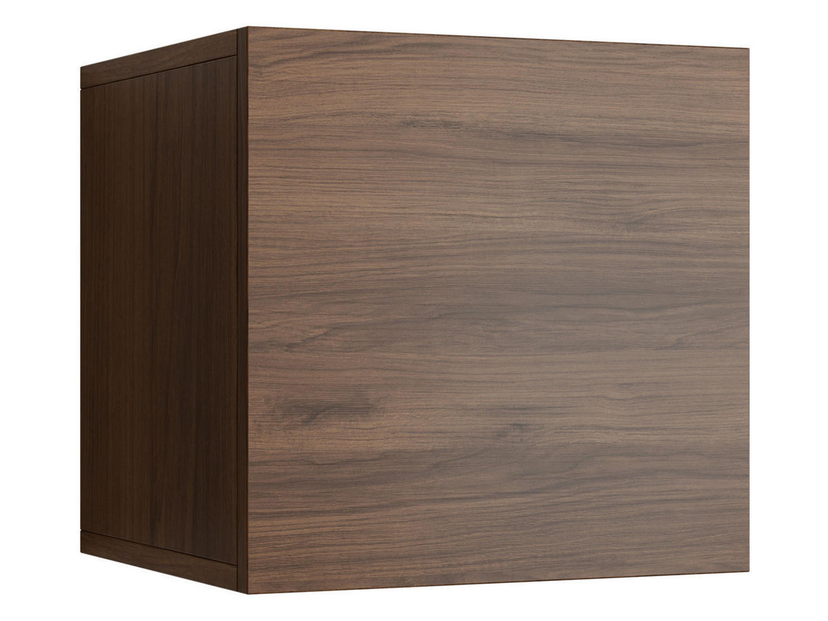 WANDREGAL Calabrini 07 - Nussbaumfarben, Holzwerkstoff (34/34/32cm) - MIRJAN24