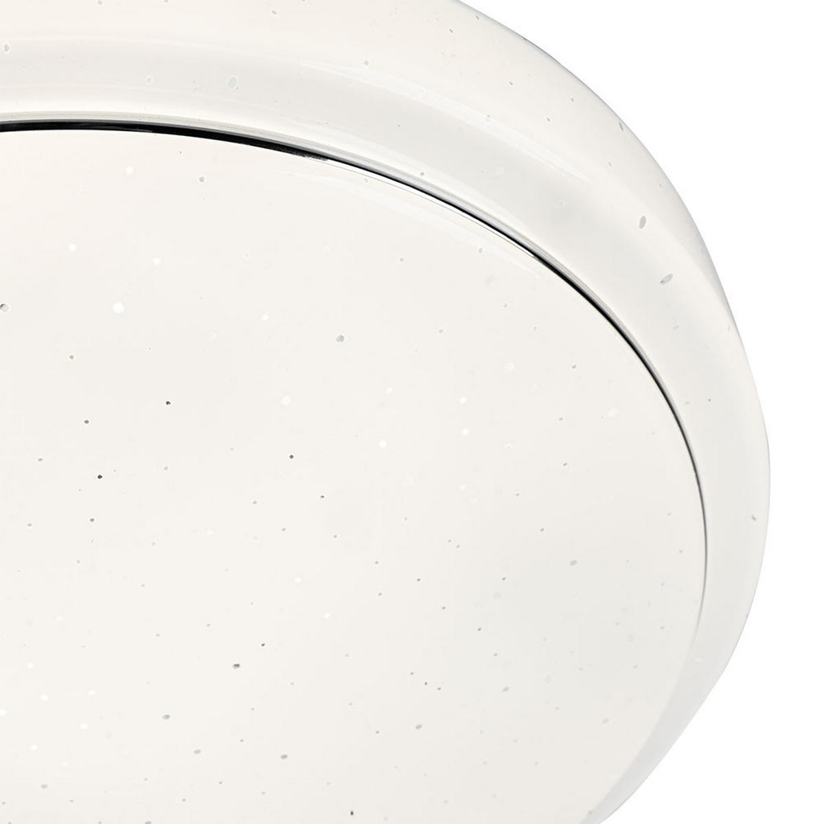 LED DECKENLEUCHTE Weiß Kunststoff - Weiß, Metall (28/28/8.5cm) - Briloner