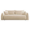 SCHLAFSOFA Moho - Beige/Schwarz, Holz/Kunststoff (250/94/109cm) - MIRJAN24