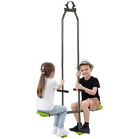 SCHAUKEL DE-17961 für Portique mit Griffen & Fußstützen Grün - Grün, Metall (23/97.5cm) - ComfortXL