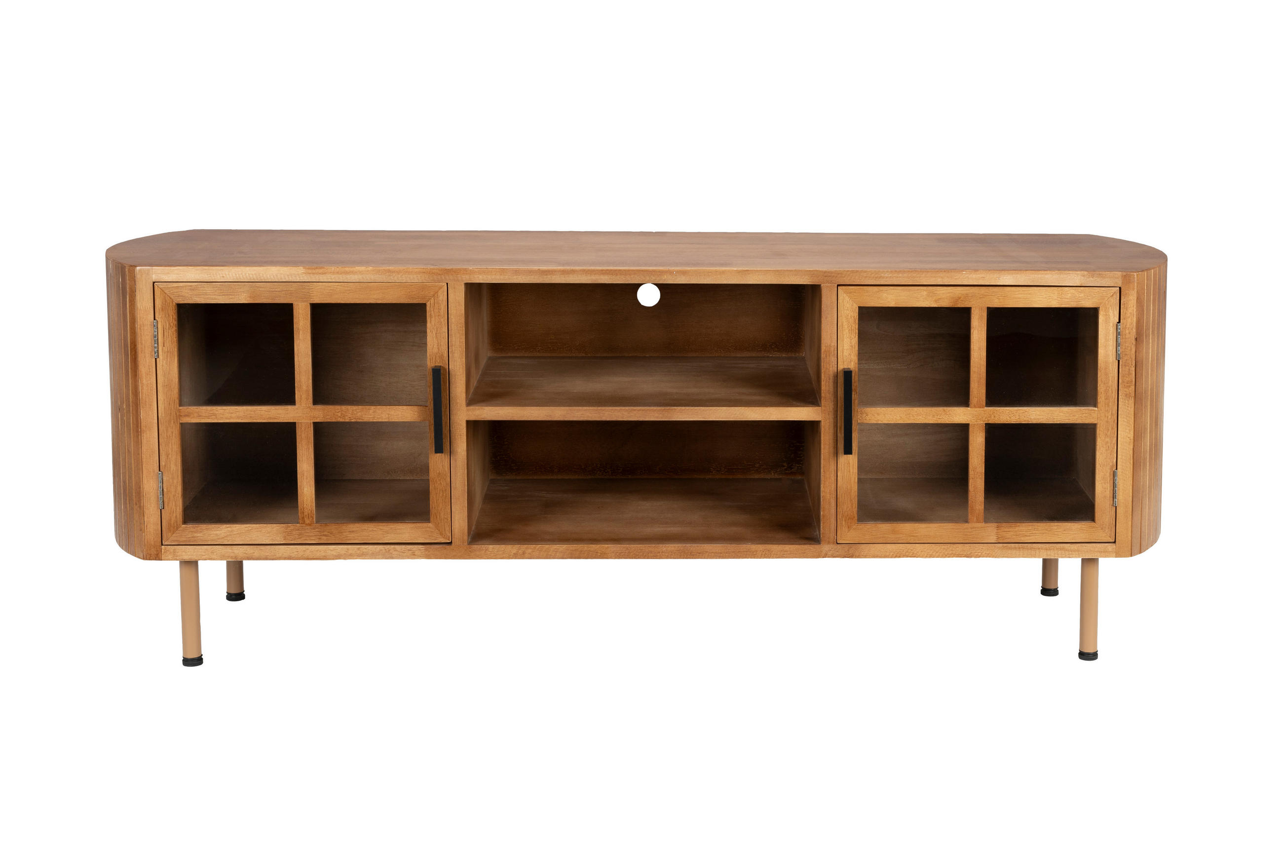BEISTELLTISCH Yaz - Braun - 38/150/55 cm - Braun, Holz (38/150/55cm)