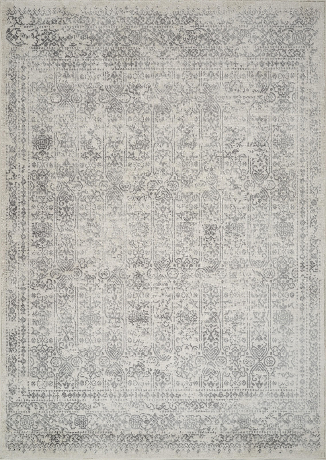 VINTAGE-TEPPICH 80/150 cm Grau - Grau, Naturmaterialien/Textil (80/150cm) - LIVABLISS