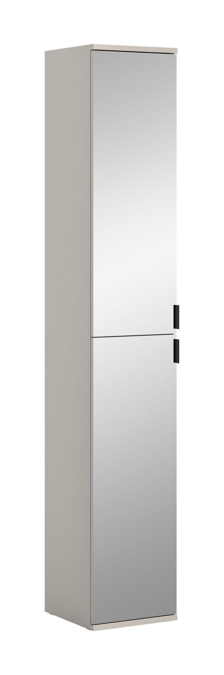 SPIEGELSCHRANK PROJEKT X (B/H/T: ca. 30/193/34 cm) in Kaschmir/Spiegelglas - Kaschmir, Holzwerkstoff (30/193/34cm)