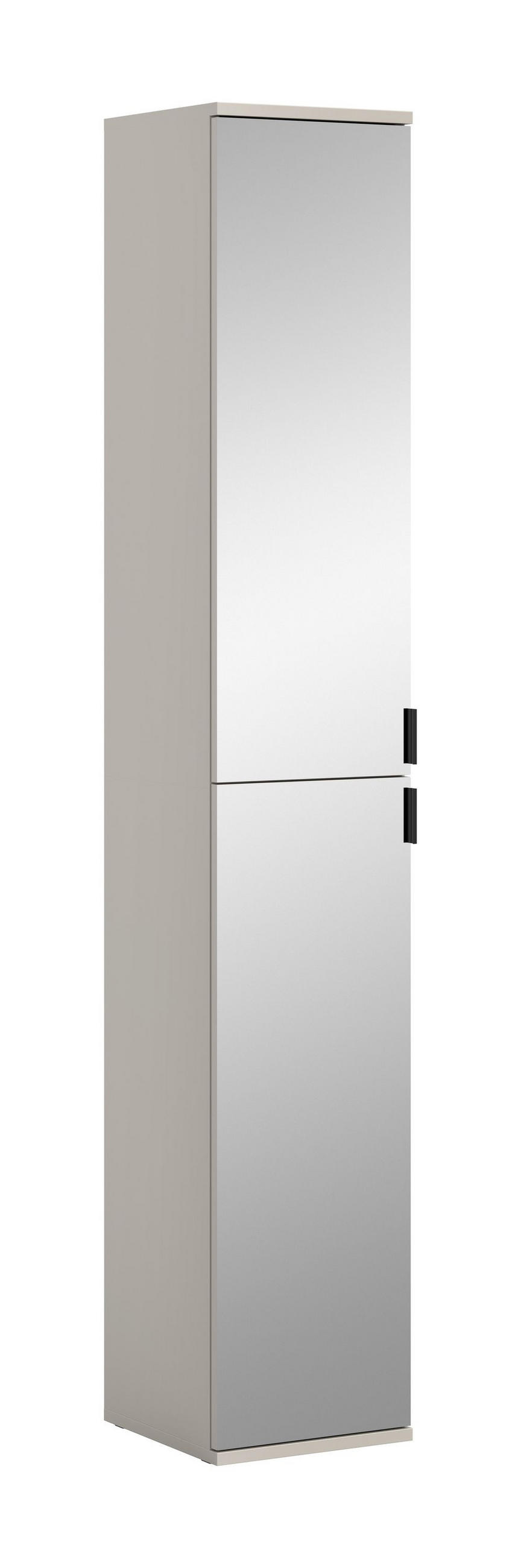 SPIEGELSCHRANK PROJEKT X (B/H/T: ca. 30/193/34 cm) in Kaschmir/Spiegelglas - Kaschmir, Holzwerkstoff (30/193/34cm)