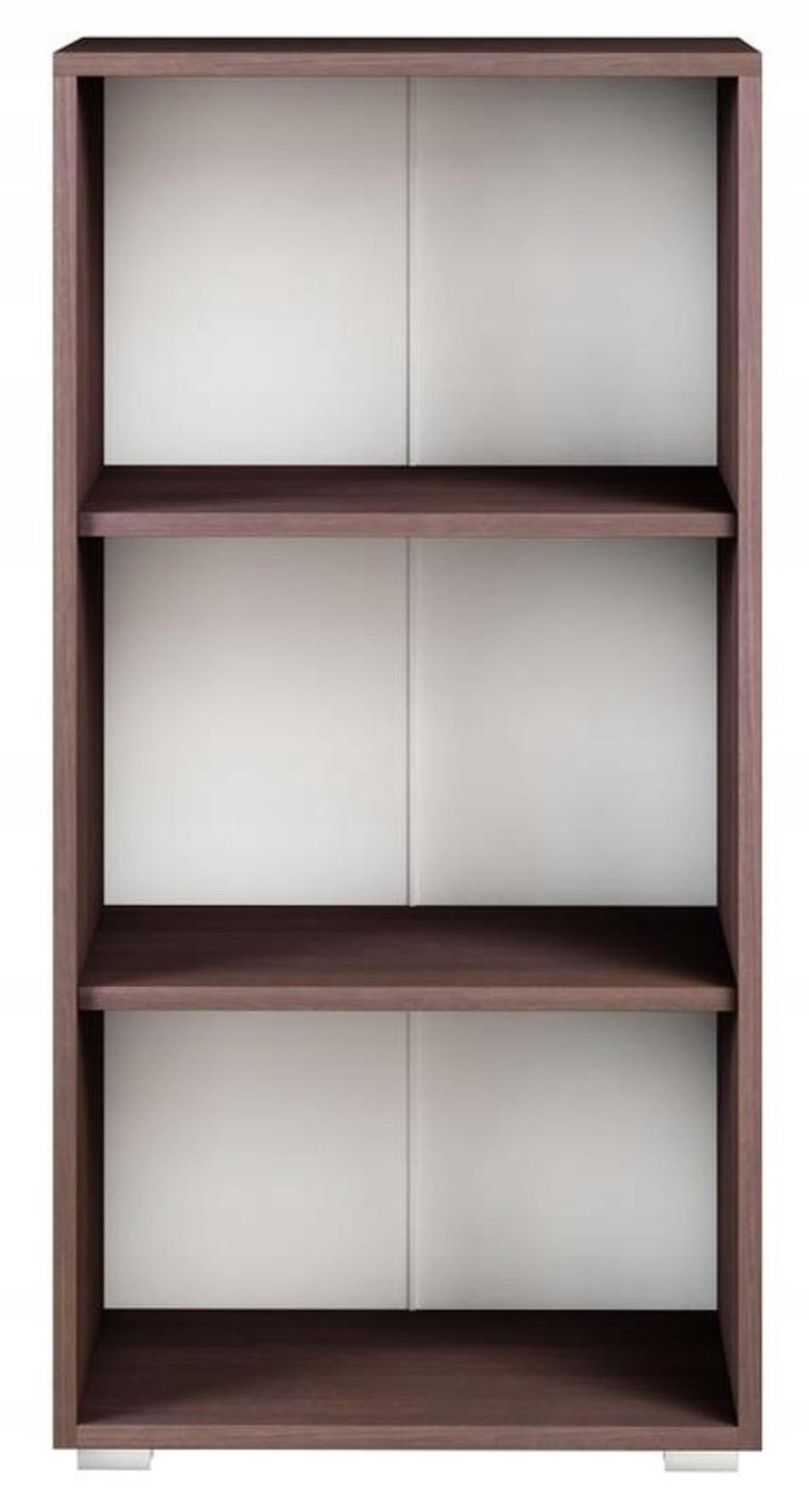 BÜROREGAL EX3 120 Wenge 60/30/120 cm - Wengefarben, Holzwerkstoff (60/120/30cm) - Matkam Möbel