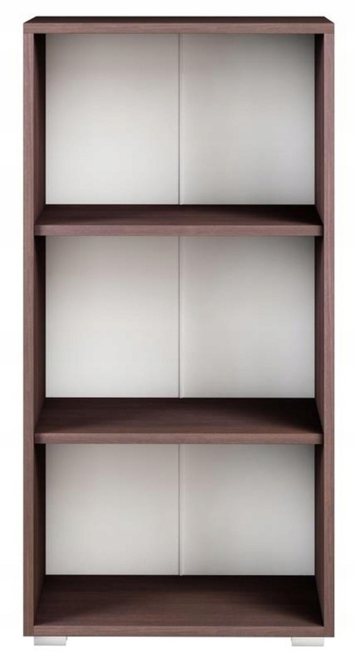 BÜROREGAL EX3 120 Wenge 60/30/120 cm - Wengefarben, Holzwerkstoff (60/120/30cm) - Matkam Möbel