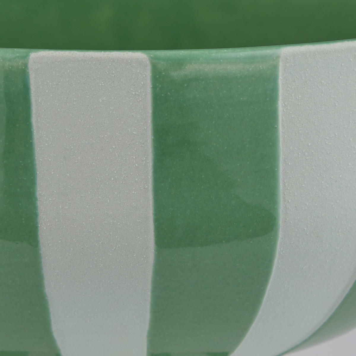 SCHALE Warm Scandi aus Keramik - Beige/Grün, Keramik (17cm) - Butlers