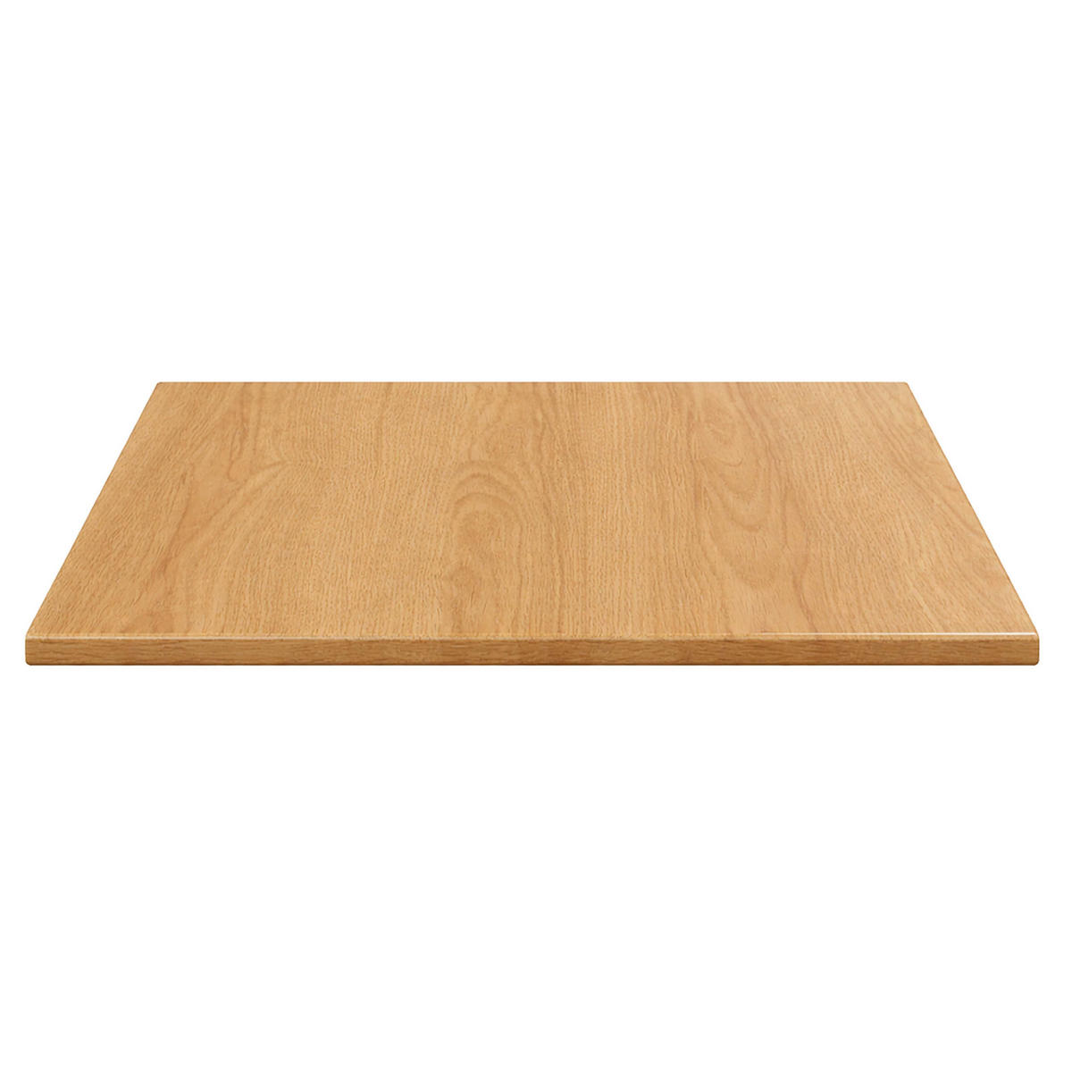 TISCHPLATTE quadratischer 60 cm, Hellholz - Eichefarben/Braun, Holzwerkstoff (70/70/2cm) - Oviala